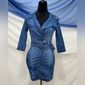 Denim long Sleeve dress